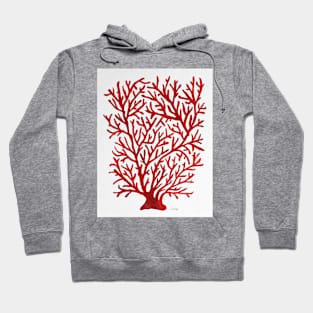 Red Coral Hoodie